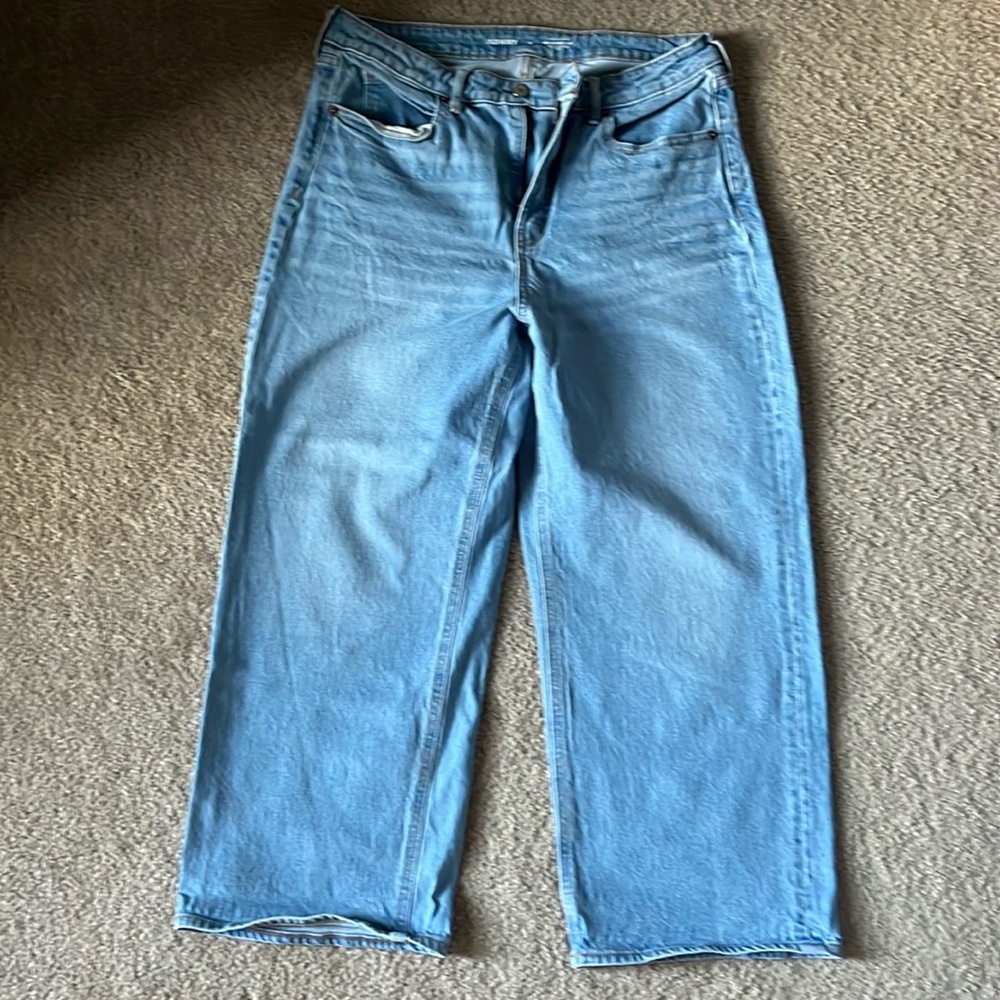 Old Navy Sky-Hi Wide Leg jeans